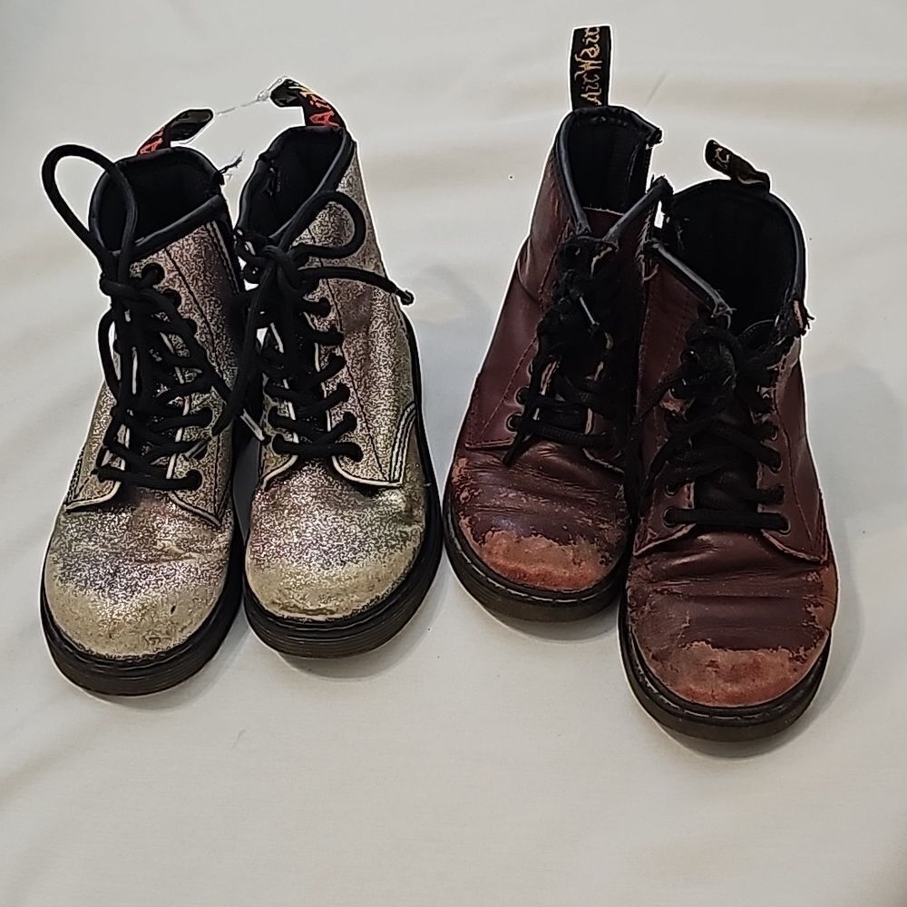 Dr. martens girls boots size 11 lot of 2